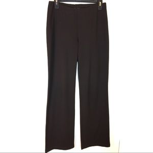 Eileen Fisher Straight Leg Ponte Pants Small Brown